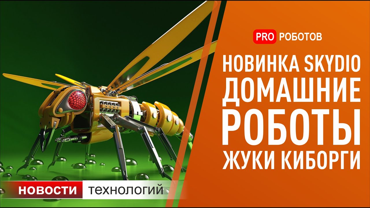 Дрон для военных, роботы, биороботы и новые технологии. Новости технологий