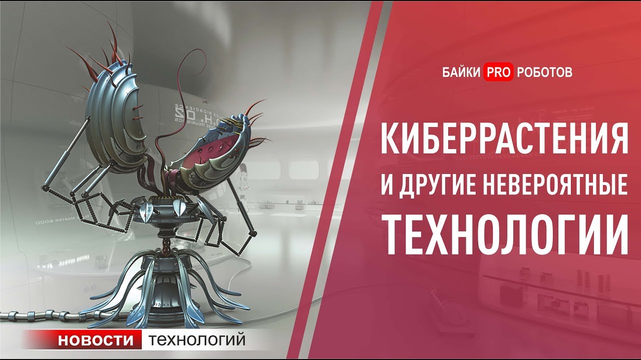 Невероятные технологии 2019: киберботаника, танк на 3D-принтере новые роботы и другое