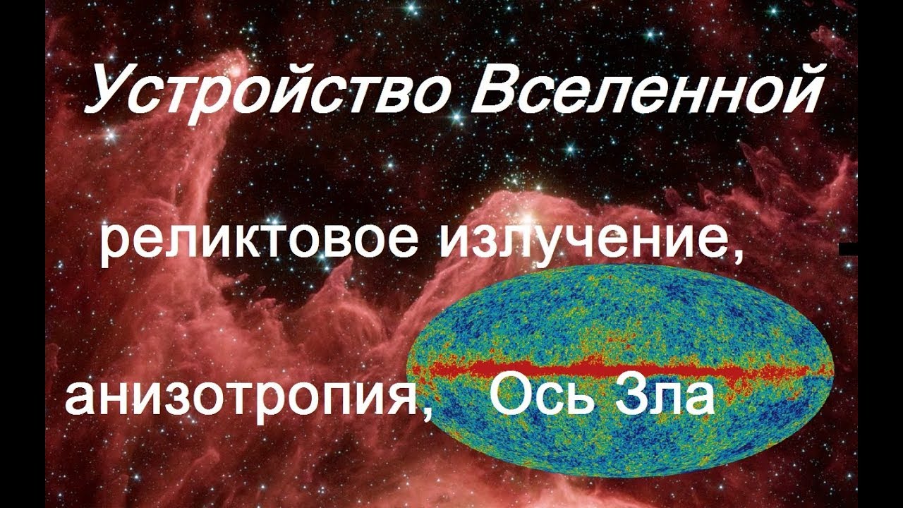 Устройство Вселенной / Реликтовое излучение / Ось Зла против теории Большого взрыва