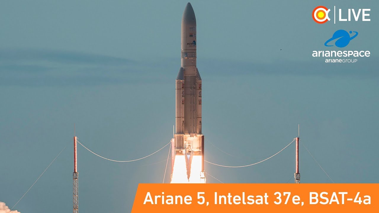 [ОТМЕНА!!!] Трансляция пуска Ariane 5 (Intelsat 37e & BSAT-4a)