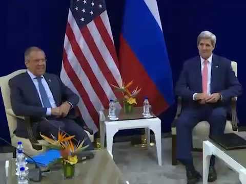 Встреча С.Лаврова и Дж.Керри/ Sergey Lavrov had talks with John Kerry