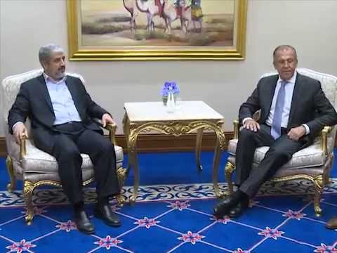 Встреча С.Лаврова и Х.Машааля — Sergey Lavrov and Khaled Mashaal