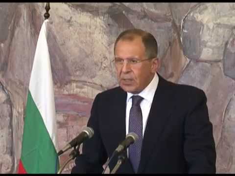 С.Лавров на конференции «Болгария-Россия. 135 лет установления дипотношений»