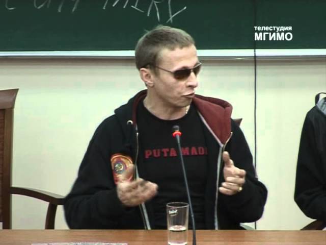 Иван Охлобыстин в МГИМО 3.05.2012