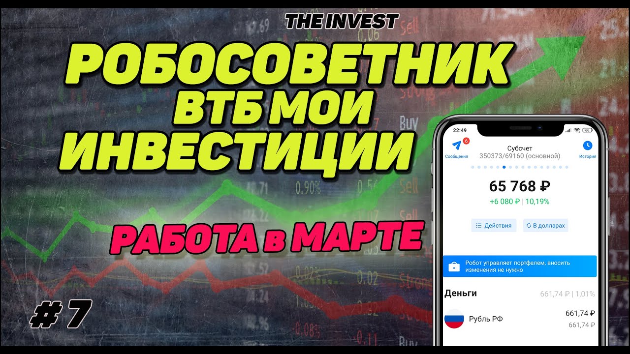 ВТБ мои инвестиции: РОБОСОВЕТНИК Март | #7