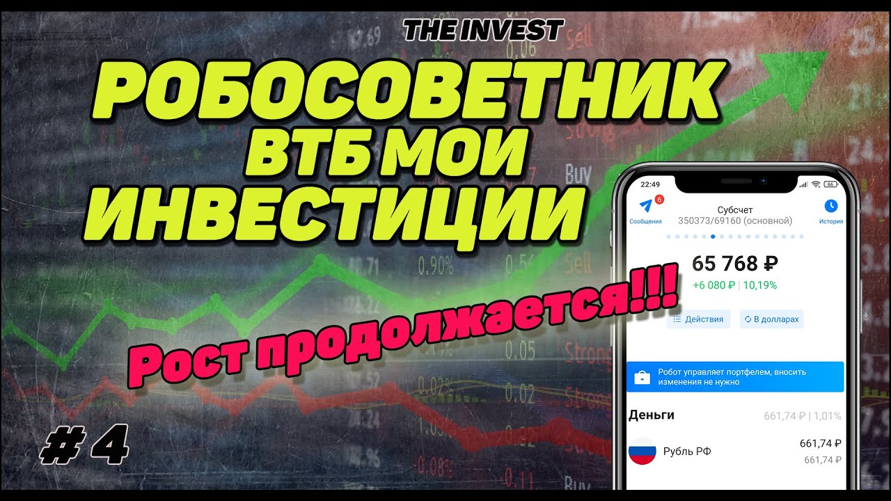 ВТБ мои инвестиции: РОБОСОВЕТНИК Рост продолжается | #4