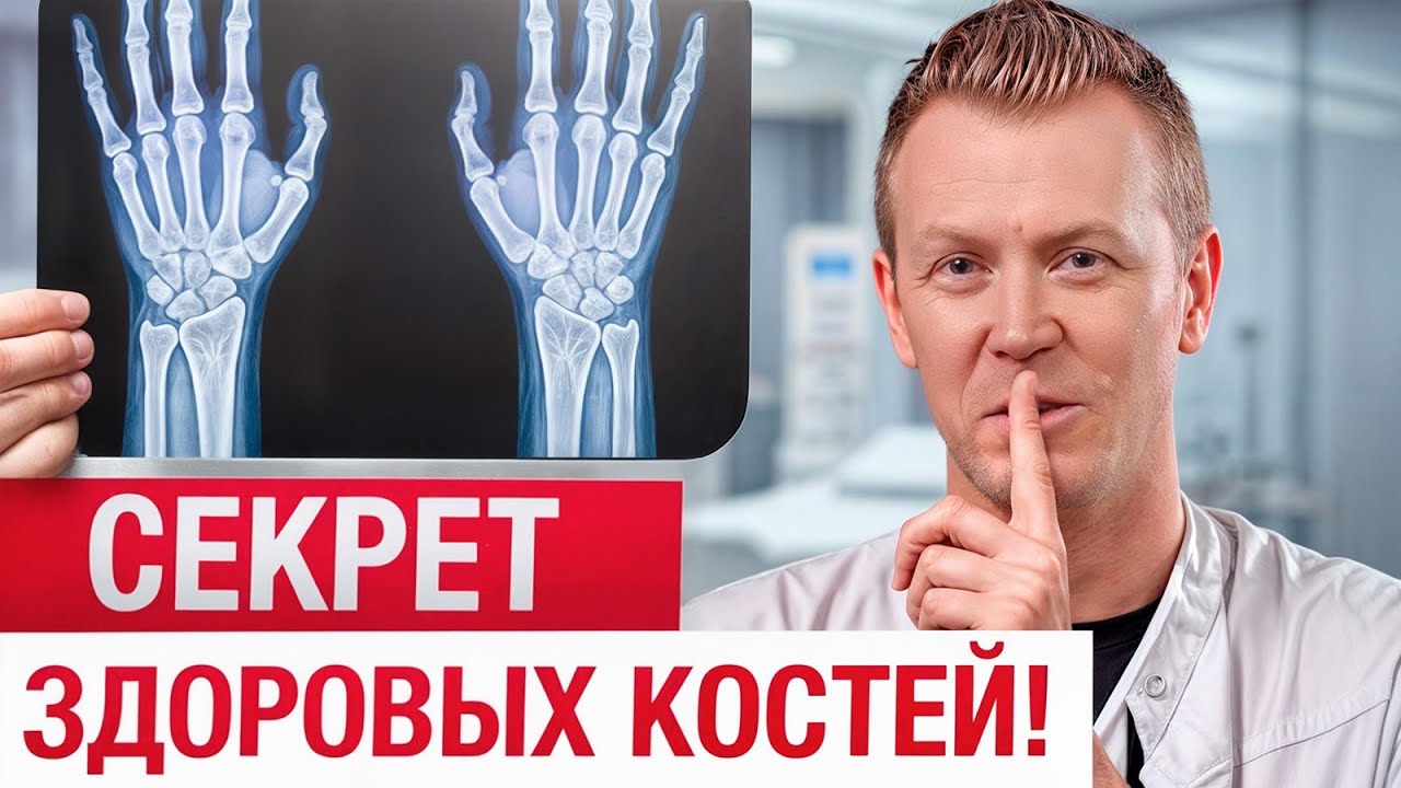 ЭТО УЛУЧШИТ здоровье КОСТЕЙ! / Как укрепить кости и суставы?